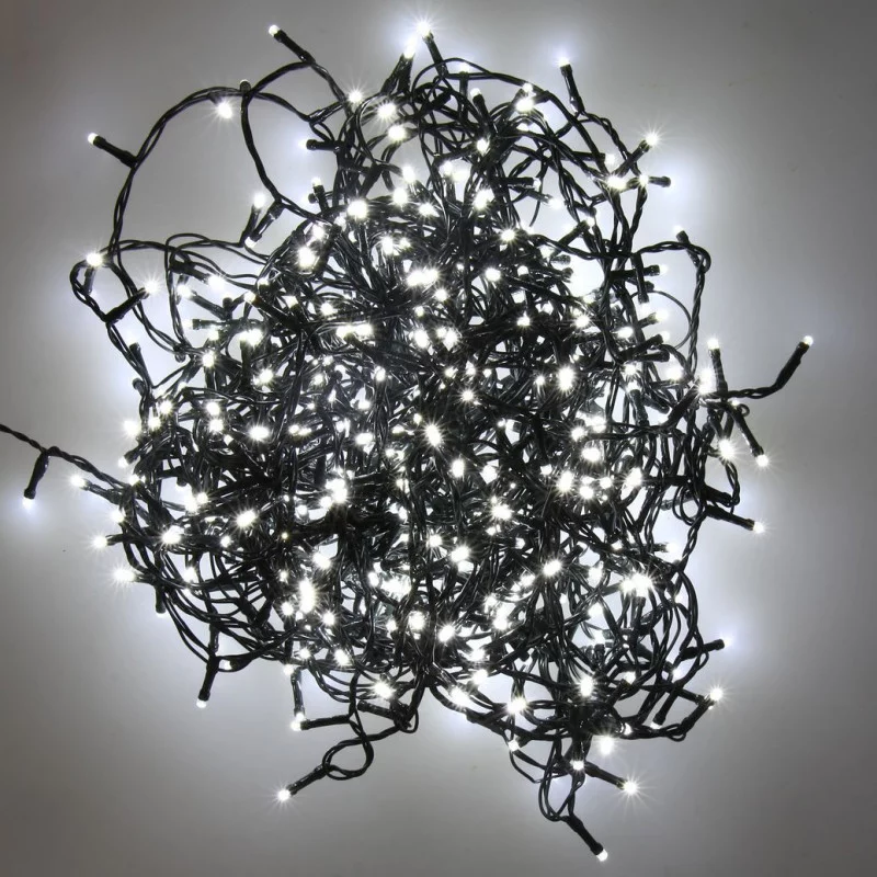 GUIRLANDE CLIGNOTANTE 500 LED BLANCHES 2