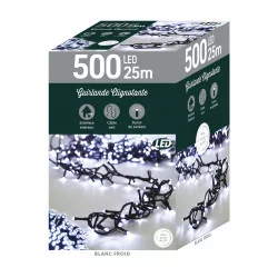 GUIRLANDE CLIGNOTANTE 500 LED BLANCHES 2