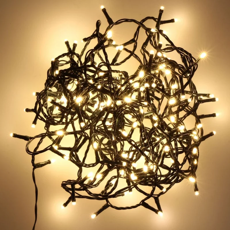 GUIRLANDE MUSICALE 180 LED BLANC CHAUD - GUIRLANDE MUSICALE 180 LED BLANC CHAUD -