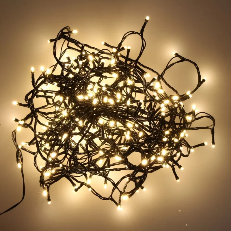 GUIRLANDE MUSICALE 240 LED BLANC CHAUD - GUIRLANDE MUSICALE 240 LED BLANC CHAUD -