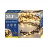 GUIRLANDE MUSICALE 240 LED BLANC CHAUD - GUIRLANDE MUSICALE 240 LED BLANC CHAUD -