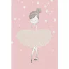 TAPIS DANSEUSE TUTU 100X150CM ROSE