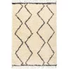 TAPIS SCANDINAVE 100x150CM BLANC POILS L
