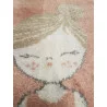 TAPIS DANSEUSE TUTU ROSE 100x150cm TAPIS DANSEUSE TUTU ROSE 100x150cm