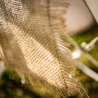 CHEMIN DE TABLE TOILE DE JUTE EFFILEE
