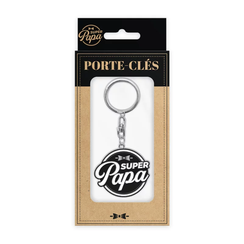 PORTE CLE "SUPER PAPA" PORTE CLE "SUPER PAPA"