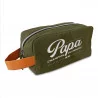 TROUSSE DE TOILETTE "PAPA CHAMPION" KAKI