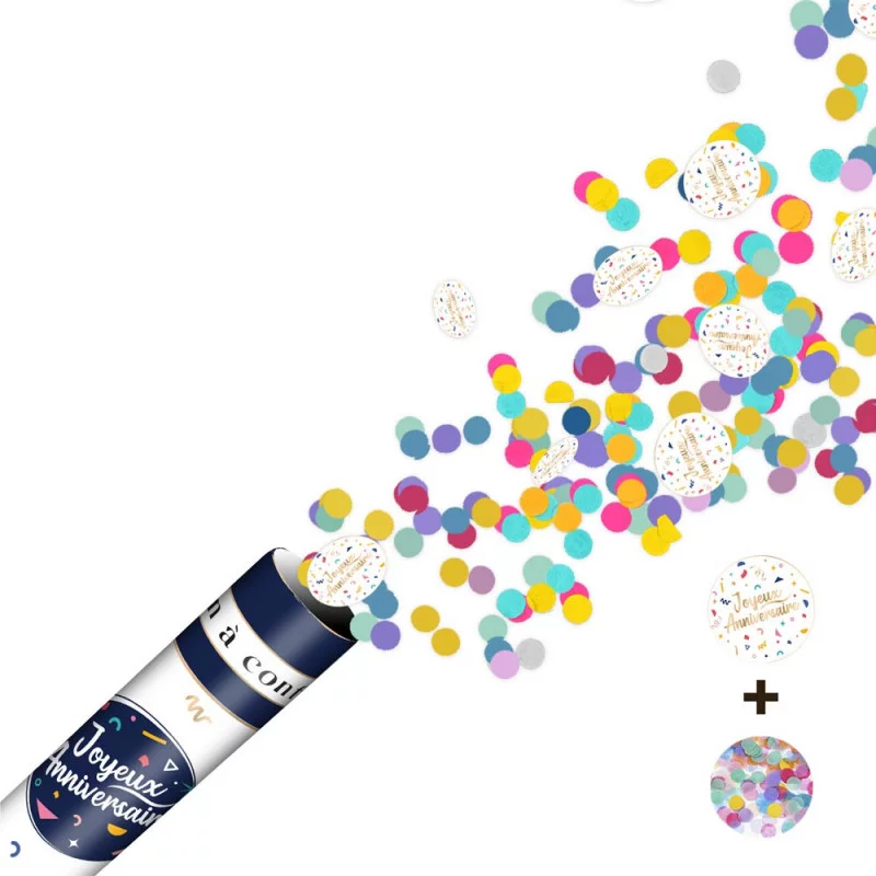 CANON CONFETTIS "CONFETTIS PARTY" CANON CONFETTIS "CONFETTIS PARTY"