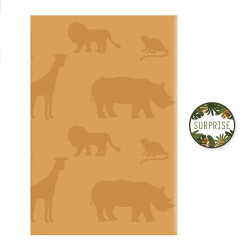 SACHET 6 SACS A SURPRISE JUNGLE PARTY
