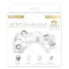 KIT ARCHE A BALLONS ARGENT