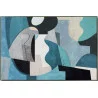CADRE MODERNE ARTY BLEU 80X120cm