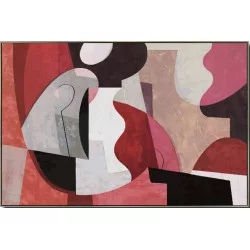 CADRE MODERNE ARTY ROSE 80X120cm