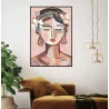 TOILE BOHÈME PASTEL 80x120cm