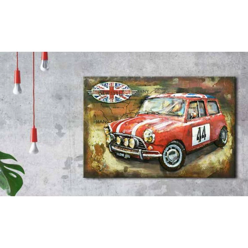 CADRE METAL AUSTIN MINI UNION JACK 80X12