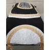 COUSSIN MILAZZO NOIR 30x50cm COUSSIN MILAZZO NOIR 30x50cm