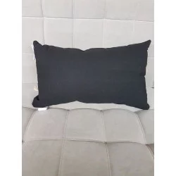 COUSSIN MILAZZO NOIR 30x50cm