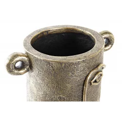 VASE VISAGE DORE NAIF 29X19,5X36