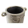 VASE POT VISAGE DORE SUR PIED NAIF 33X23 VASE POT VISAGE DORE SUR PIED NAIF 33X23