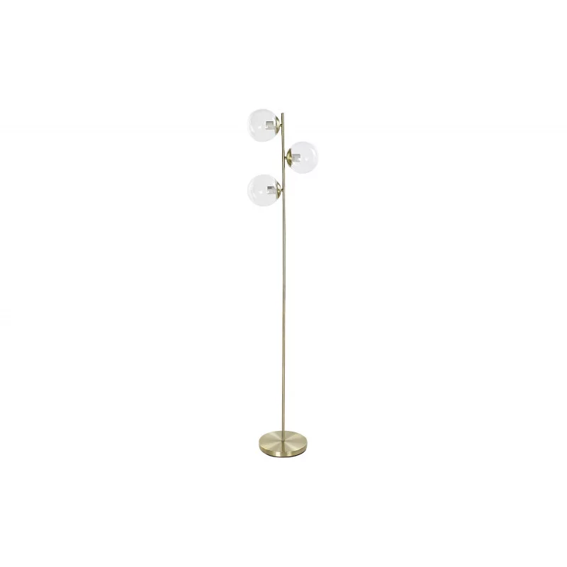 LAMPADAIRE EUGENIE BOULES METAL VERRE 35