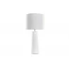 LAMPE NID D'ABEILLE BLANC 30X30X60 PORCE