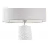 LAMPE NID D'ABEILLE BLANC 30X30X60 PORCE LAMPE NID D'ABEILLE BLANC 30X30X60 PORCE