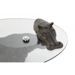 TABLE HIPPOPOTAME 80X50X37CM