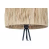 LAMPADAIRE TREPIED RAFIA 56X46X140 METAL LAMPADAIRE TREPIED RAFIA 56X46X140 METAL