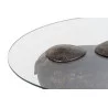 TABLE AUXILIAIRE HIPPOPOTAME EN RÉSINE 80x50x37cm