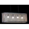 PLAFONNIER CALANDRE OVALE 4 LUMIÈRES MANGUIER 80x24x28cm PLAFONNIER CALANDRE OVALE 4 LUMIÈRES MANGUIER 80x24x28cm