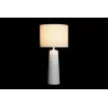 LAMPE NID D'ABEILLE BLANC PORCELAINE D30xH60cm