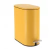 POUBELLE PEDALE OCRE 5L FREIN DE CHUTE