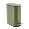 POUBELLE PEDALE KAKI 5L FREIN DE CHUTE