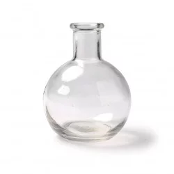 VASE BOULE LOUISE VERRE 10X8.7CM