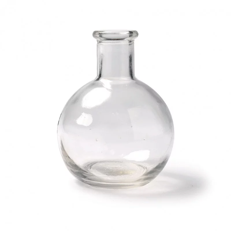 VASE BOULE LOUISE VERRE 10X8.7CM