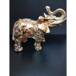 ÉLÉPHANT STEAMPUNK 22.5x12.5x19cm