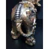 ÉLÉPHANT STEAMPUNK 22.5x12.5x19cm