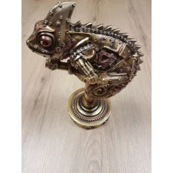 CAMÉLÉON STEAMPUNK H29.5x13x20cm