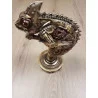 CAMÉLÉON STEAMPUNK H29.5x13x20cm