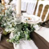COURONNE D'EUCALYPTUS VERT ET BLANC D17C