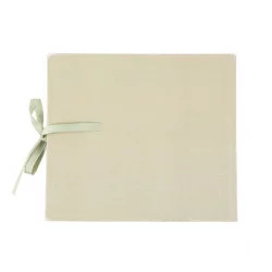 LIVRE D'OR JOLIS BRINS VERT SAUGE ET OR