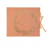 LIVRE D'OR JOLIS BRINS TERRACOTTA ET OR