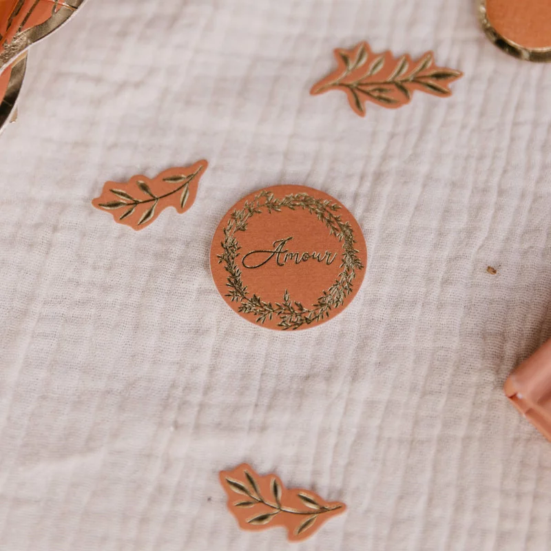 CONFETTIS X100 JOLIS BRINS TERRACOTTA ET