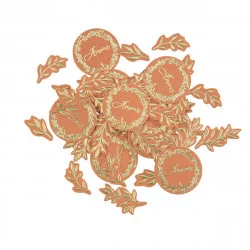 CONFETTIS X100 JOLIS BRINS TERRACOTTA ET