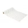 CHEMIN TABLE JOLIS BRINS MOUSSELINE BLAN