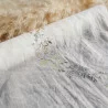 CHEMIN TABLE JOLIS BRINS MOUSSELINE BLAN
