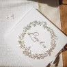LIVRE D'OR JOLIS BRINS BLANC ET OR 22X 1