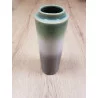 VASE GRIS TRICOLORE D8xH24cm