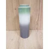 VASE GRIS TRICOLORE D8xH24cm