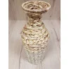 VASE NATUREL EN JONC D15xH45cm