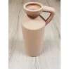 Vase de poterie en dolomite terracotta D13xH31cm